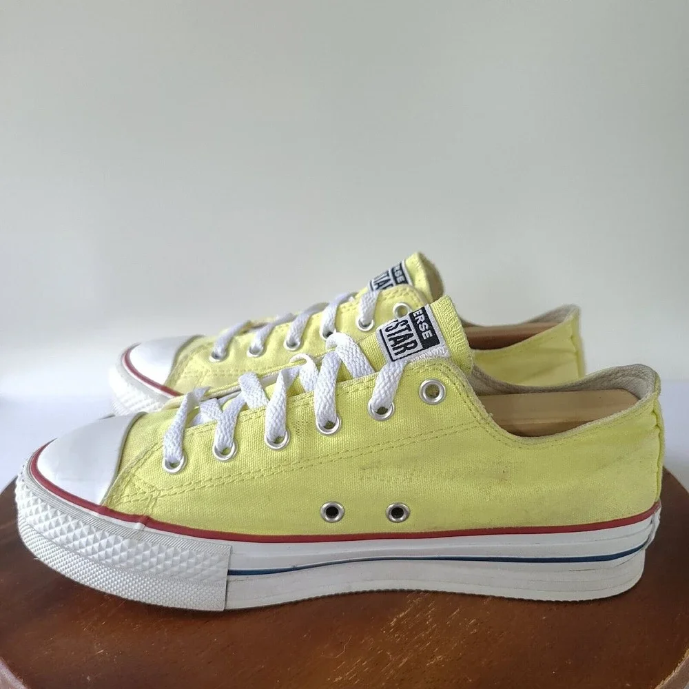 Converse Chuck Taylor All Star Eva Lift Platform Ox Yellow Womens junior Size 5
